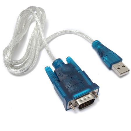 Cable Adaptador de USB a Serial RS232 DB9   EM02D
