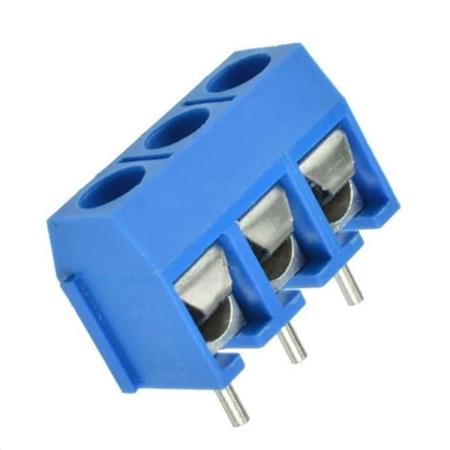Bornera Azul de 3 conectores   EM2030