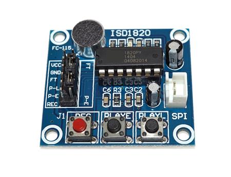 Modulo Grabador y Reproductor de Sonido ISD1820 Emakers