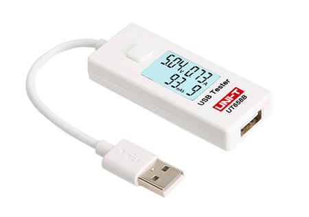 Tester Analizador de Carga USB Portátil UNI-T UT658B