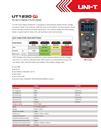Multímetro Digital Inteligente UNI-T UT123D True RMS   UT123D